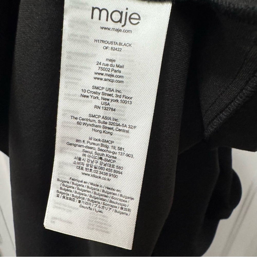 Maje Rousta Fit-and-flare Chain-detail Pleated Mini Dress - Picture 9 of 10
